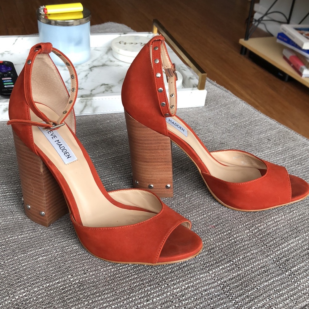 Steve Madden Open Toe Block Heel - image 2